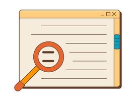 Eyecatching and colorful UI element for contemporary web and application design projects vector