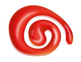 Red Sauce, Ketchup and Condiment Design ideal for Food Styling vector