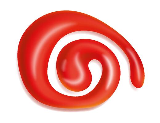 Red Sauce, Ketchup and Condiment Design ideal for Food Styling