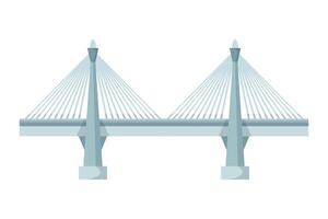 Distinctive Architectural Bridge Design Tailored for Creative Project and Idea vector