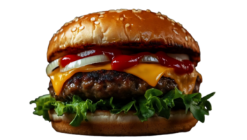 Delicious sandwich with pulled meat, tomatoes, png