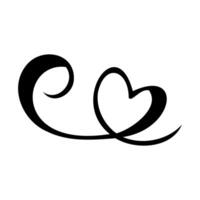 curl for lettering vector