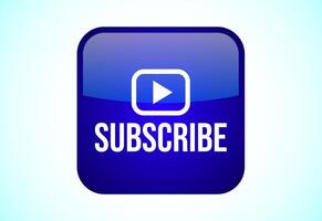 Subscribe button design, Button for channel subscribe, like, share. notification icon vector