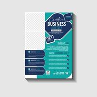 Creative Business Agency Flyer design template. vector