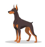 icon of brown dog from the side,eps vector