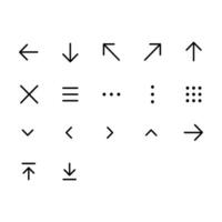 Navigation Bundle Icon vector
