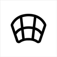 Format Warp Icon vector