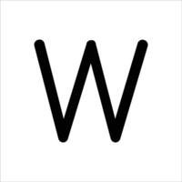 Width Icon Type Icon vector