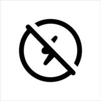 Disabled Flash Mode vector