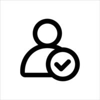 User Success Icon vector