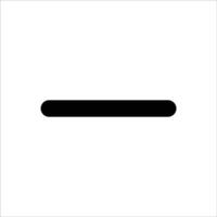Minus Action Icon vector