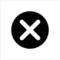 Clear Small Action Icon vector