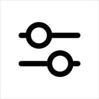 Sort Filter - Organize and Arrange Icon vector