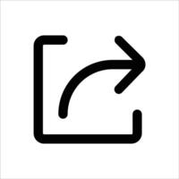 Share Action Icon vector