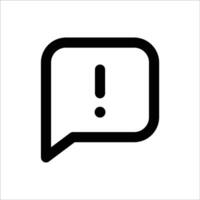 Chat Information Icon vector