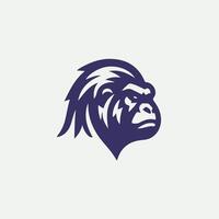 Ape of Power gorilla design vector