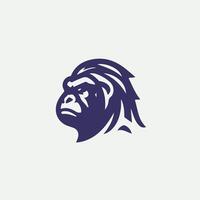 King of the Shadows gorilla design vector
