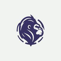 Apex King gorilla design vector
