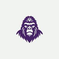 Jungle Overlord gorilla design vector