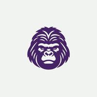 Unyielding Strength gorilla design vector