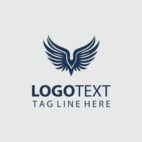 Avian Craft Wings Logo Design vector
