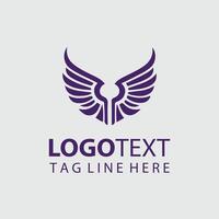 Horizon Wings Design vector