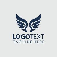 Swift Soar Wings Logo Design vector