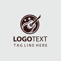 Vibe Forge Guiter Logo Design vector