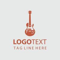 Power Axe Guiter Design vector