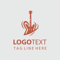 Free Riff Guiter Design vector