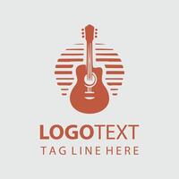 Wild String Guiter Design vector