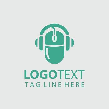 Track Craft Computer mouse design vector