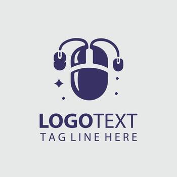 Track Touch Computer mouse design vector