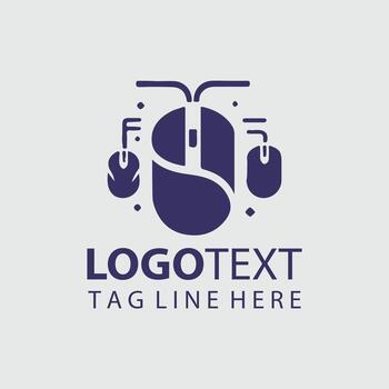 hacer clic legumbres computadora ratón diseño vector