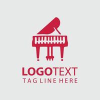 Ivory Pavilion Piano design vector
