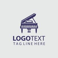 Rhythm Pavilion Piano design vector