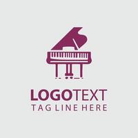 The Sonata Pavilion Piano design vector
