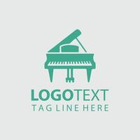 The Sound Pavilion Piano design vector