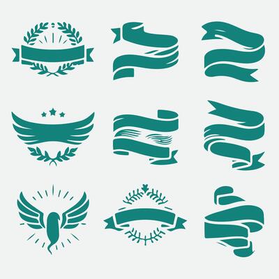 Aura Ribbon Collection Logo Design