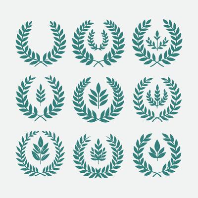 Golden Laurel Laurel wreaths collection logo