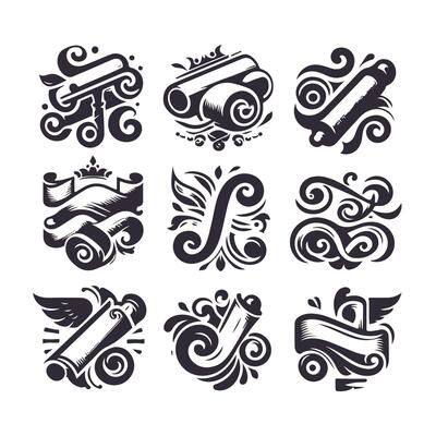 The Written Journey Open Scrolls Book collection logo