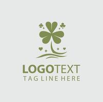Clover Heart Grove Shamrock Trees vector