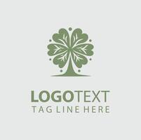 Clover Heart Shamrock Trees vector