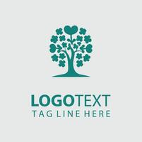 Clover Grove Ridge Shamrock Trees vector