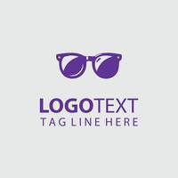 Nova Gaze Eyewear Glasses Logo Design vector