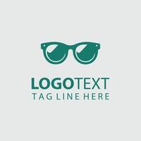 Glare Guard Eyewear Glasses Logo vector