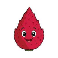 Isolated Amaranth Red Plant For Dishes vector