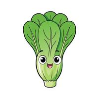 Nutritious Celtuce Isolated For Cooking vector