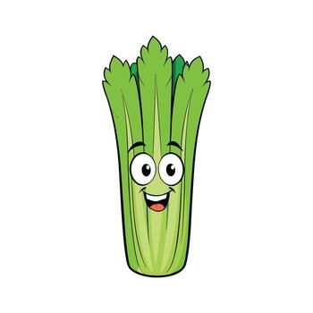 Pascal Celery Fresh For Culinary Use vector