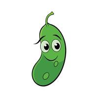 Nutritious Green Chickpea Isolated For Cooking vector